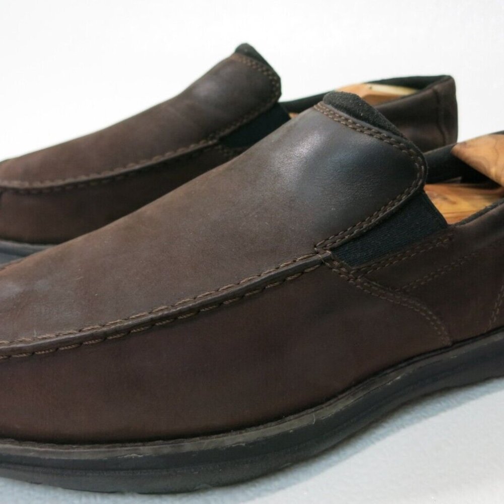 Timberland Oil Tanned Nubuck Leather Loafers Shoes Footwear Zapatos Moc's 10.5 M